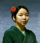 Anthony J. Ryder Two Flowers painting